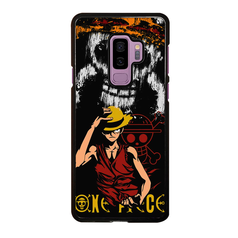 LUFFY STRAW HAT ONE PIECE Samsung Galaxy S9 Plus Case Cover