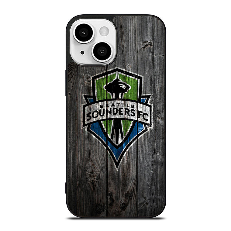 SEATTLE SOUNDERS WOODEN iPhone 13 Case Cover