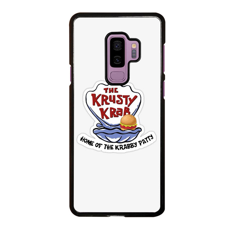 KRUSTY KRAB SPONGEBOB LOGO Samsung Galaxy S9 Plus Case Cover