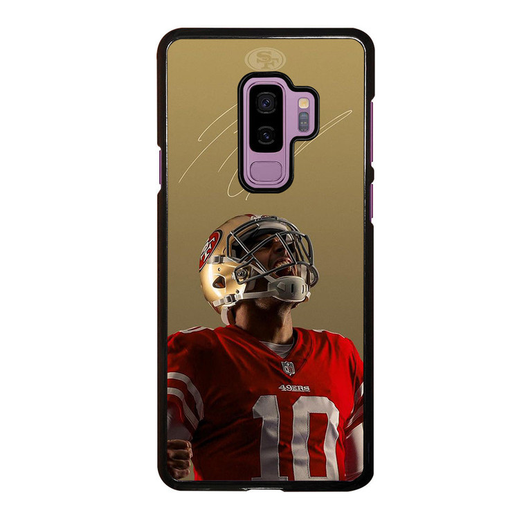 JIMMY GAROPPOLO SAN FRANCISCO 49ERS Samsung Galaxy S9 Plus Case Cover