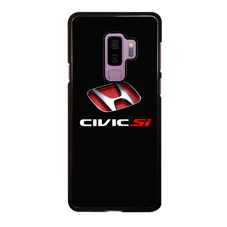 HONDA CIVIC SI LOGO Samsung Galaxy S9 Plus Case Cover HONDA CIVIC SI LOGO Samsung Galaxy S9 Plus Case Cover