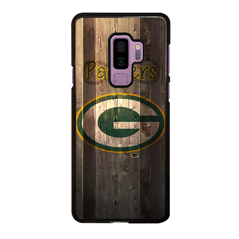 GREEN BAY PACKERS WOODEN Samsung Galaxy S9 Plus Case Cover