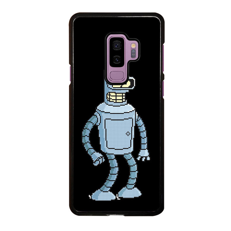 FUTURAMA BENDER 8BIT Samsung Galaxy S9 Plus Case Cover FUTURAMA BENDER 8BIT Samsung Galaxy S9 Plus Case Cover