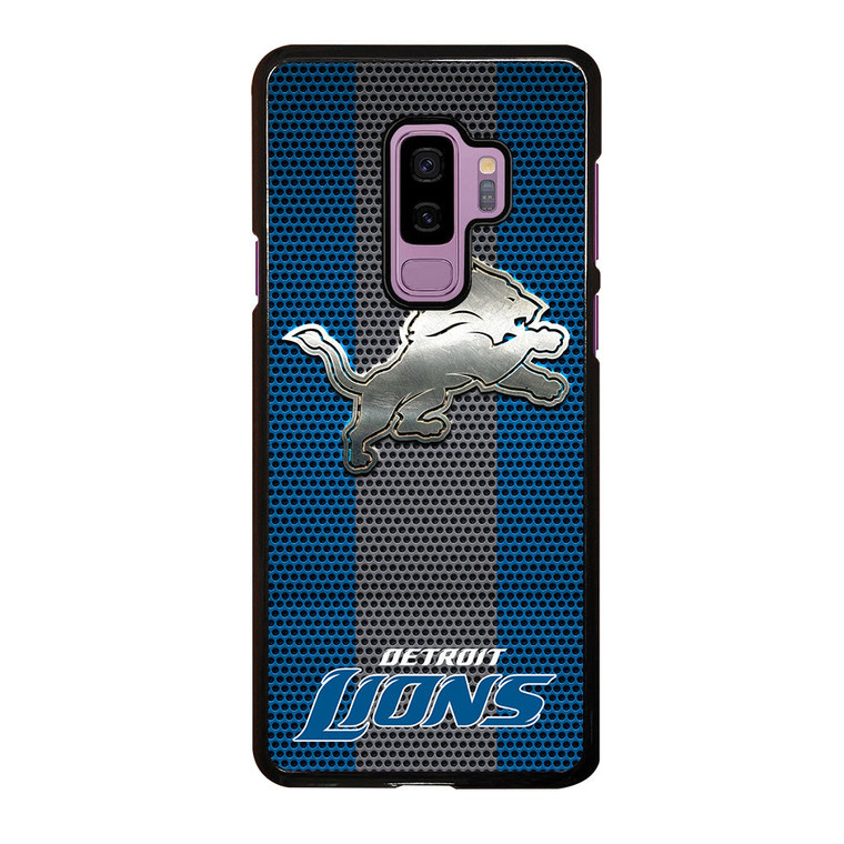 DETROIT LIONS SILVER CRUSH Samsung Galaxy S9 Plus Case Cover