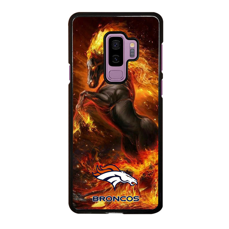 DENVER BRONCOS HORSE Samsung Galaxy S9 Plus Case Cover