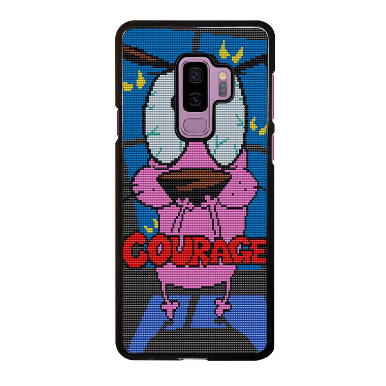 COURAGE THE COWARDLY DOG SCARED Samsung Galaxy S9 Plus Case Cover