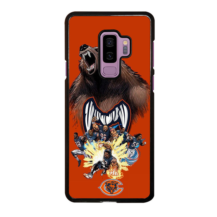 CHICAGO BEARS SQUAD Samsung Galaxy S9 Plus Case Cover