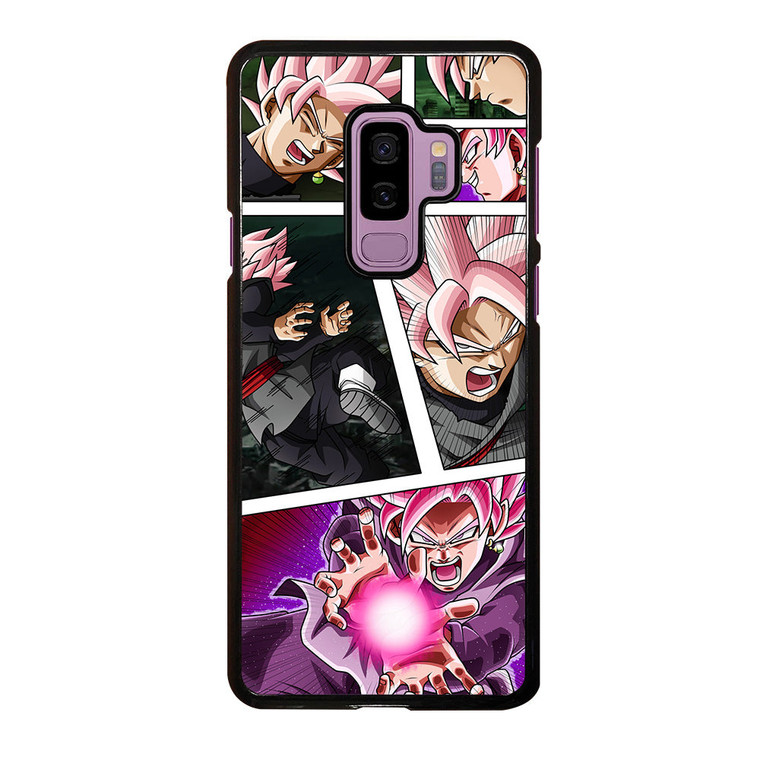 BLACK GOKU SS ROSE COLLAGE Samsung Galaxy S9 Plus Case Cover