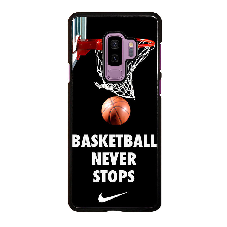 BASKETBALL NEVER STOPS 2 Samsung Galaxy S9 Plus Case Cover