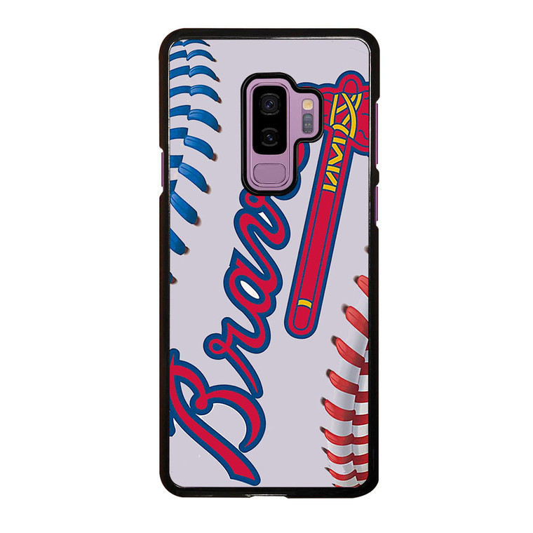 ATLANTA BRAVES BALL LOGO Samsung Galaxy S9 Plus Case Cover