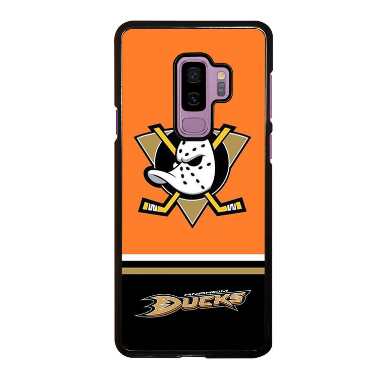 ANAHEIM DUCKS LOGO 3 Samsung Galaxy S9 Plus Case Cover ANAHEIM DUCKS LOGO 3 Samsung Galaxy S9 Plus Case Cover