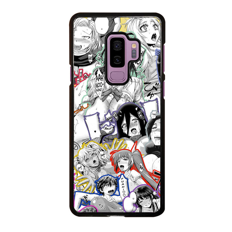 AHEGAO FACE ANIME 1 Samsung Galaxy S9 Plus Case Cover