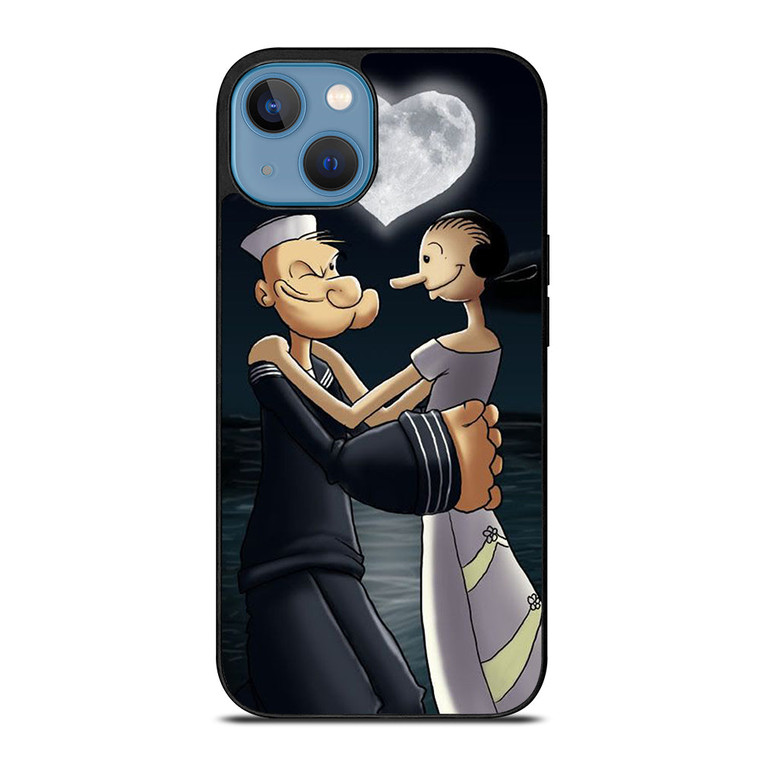 POPEYE AND OLIVE LOVE iPhone 13 Case Cover