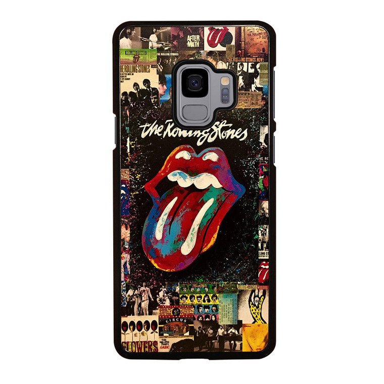THE ROLLING STONES BAND COLLAGE Samsung Galaxy S9 Case Cover