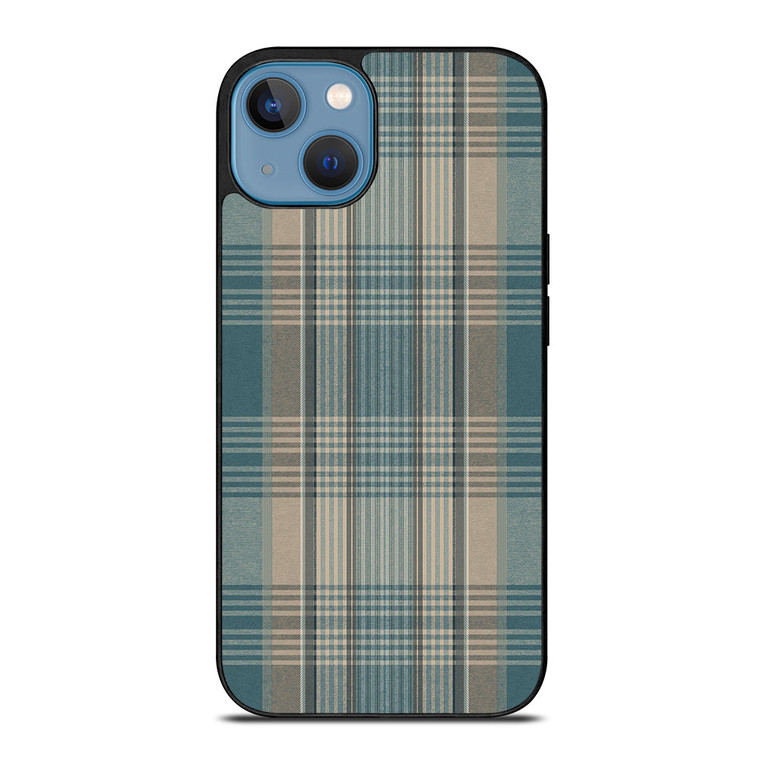 PLAID GREY iPhone 13 Case Cover