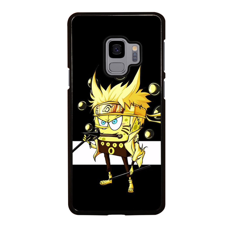 SPONGEBOB NARUTO KONOHA Samsung Galaxy S9 Case Cover
