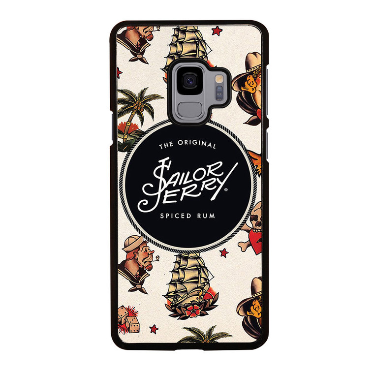 SAILOR JERRY PATTERN Samsung Galaxy S9 Case Cover