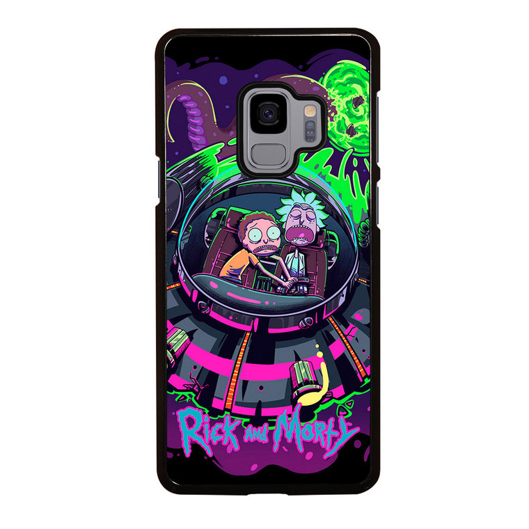 RICK AND MORTY WEIRD Samsung Galaxy S9 Case Cover