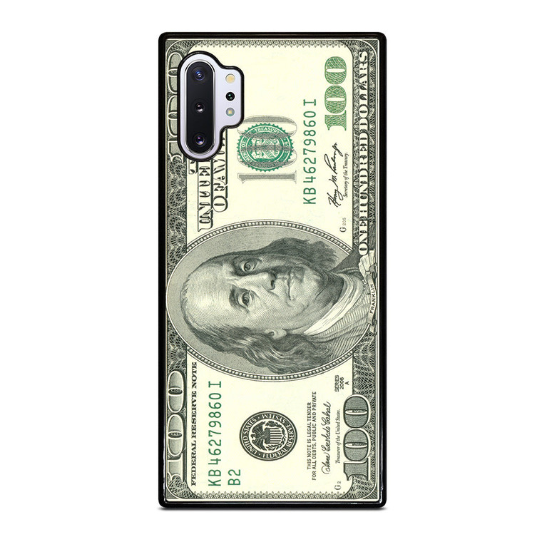 $100 DOLLAR BILL MONEY Samsung Galaxy Note 10 Plus Case Cover
