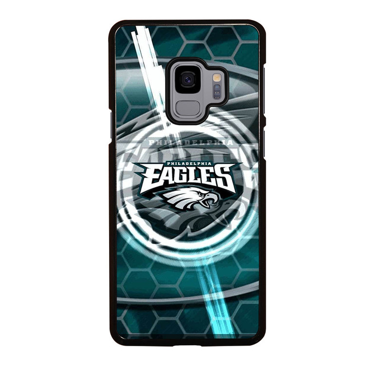 PHILADELPHIA EAGLES HEXAGON Samsung Galaxy S9 Case Cover