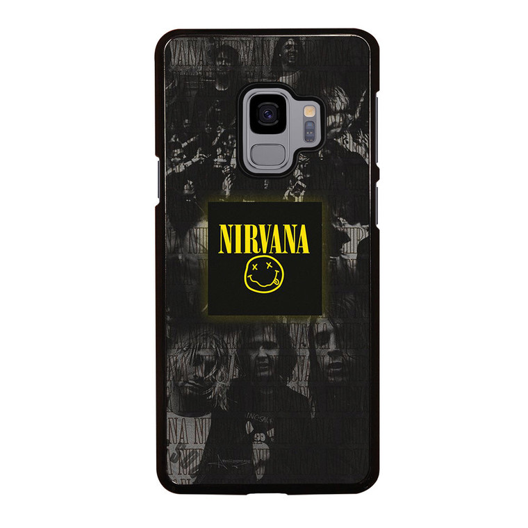 NIRVANA ROCK BAND LOGO Samsung Galaxy S9 Case Cover