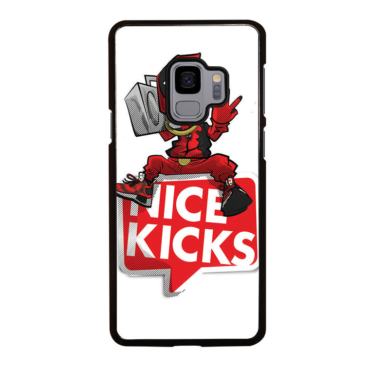 NICE KICKS SNEAKERS DEADPOOL Samsung Galaxy S9 Case Cover