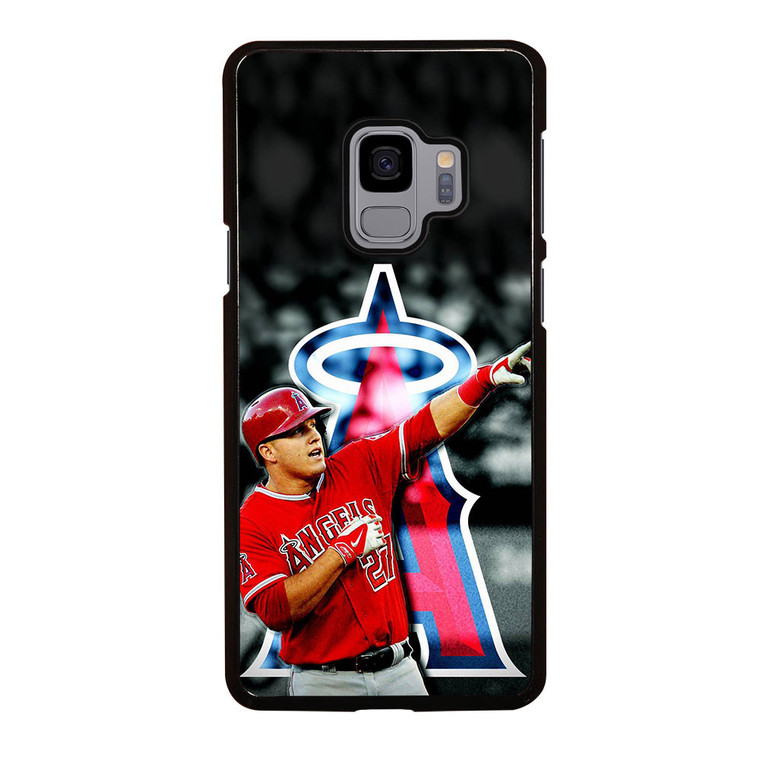 MIKE TROUT LOS ANGELES ANGELS Samsung Galaxy S9 Case Cover