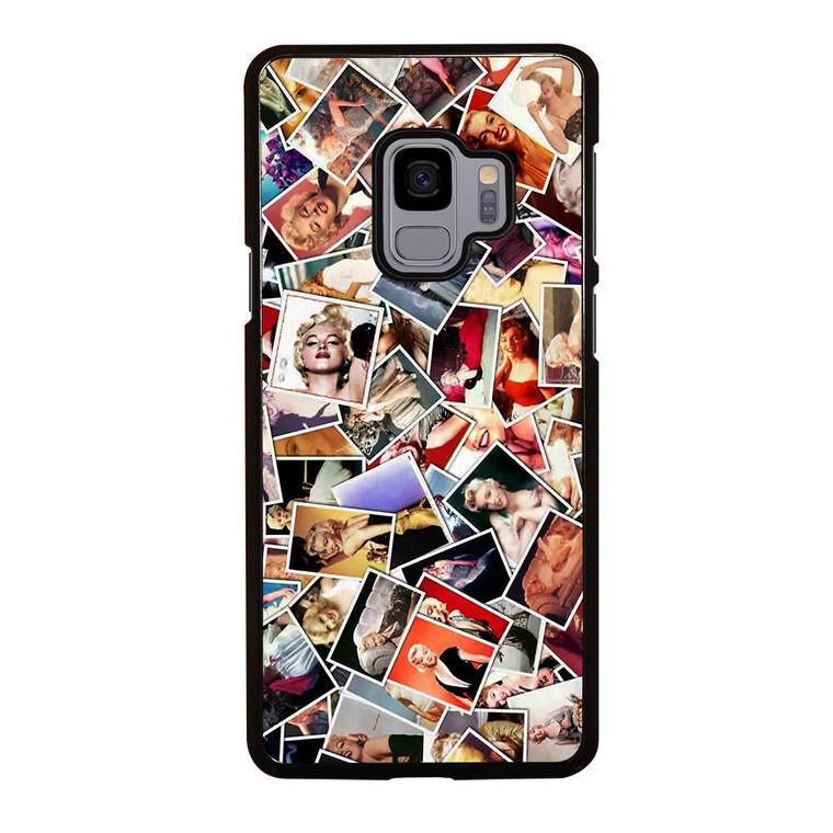 MARILYN MONROE POSE COLLAGE Samsung Galaxy S9 Case Cover