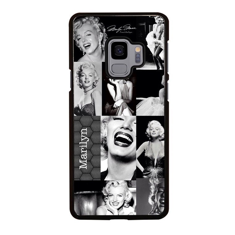 MARILYN MONROE PHOTO COLLAGE Samsung Galaxy S9 Case Cover