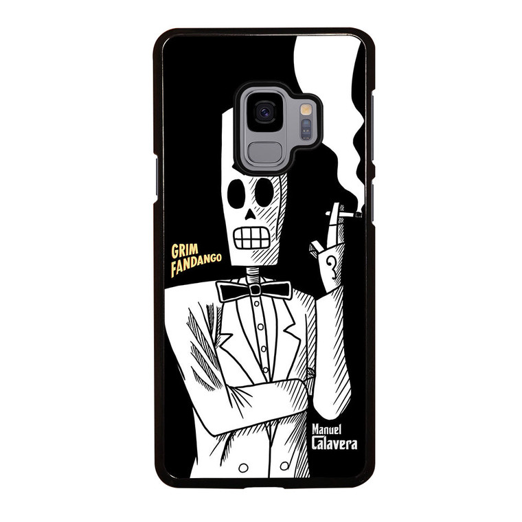 MANNY CALAVERA GRIM FANDANGO Samsung Galaxy S9 Case Cover MANNY CALAVERA GRIM FANDANGO Samsung Galaxy S9 Case Cover