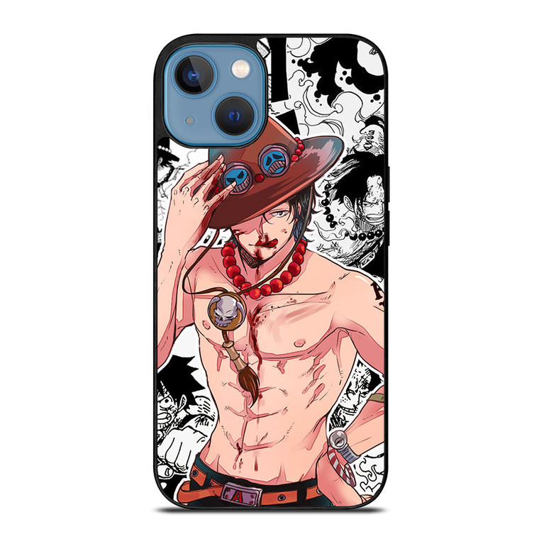 ONE PIECE ACE iPhone 13 Case Cover