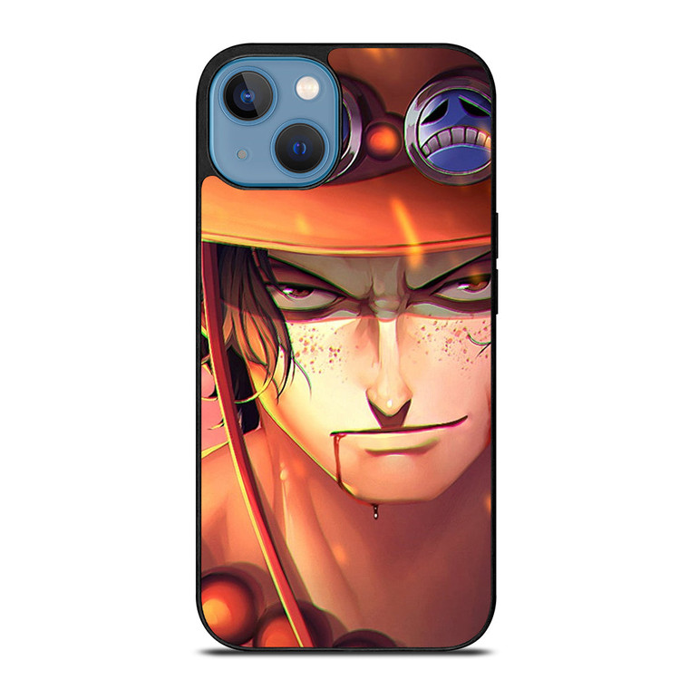 ONE PIECE ACE FACE iPhone 13 Case Cover