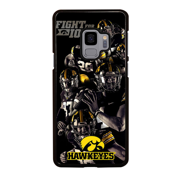 IOWA HAWKEYES FOOTBALL Samsung Galaxy S9 Case Cover IOWA HAWKEYES FOOTBALL Samsung Galaxy S9 Case Cover