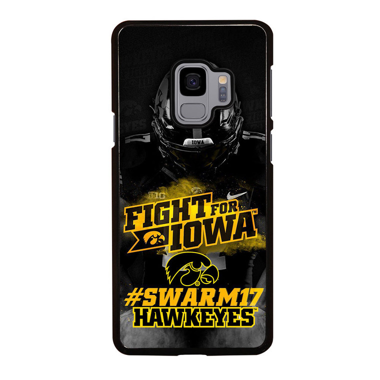 IOWA HAWKEYES FIGHT Samsung Galaxy S9 Case Cover