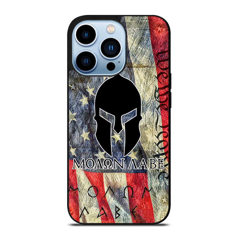MOLON LABE AMERICAN FLAG iPhone 13 Pro Max Case Cover