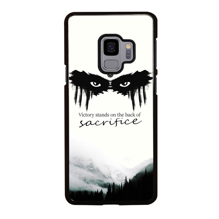 COMMANDER LEXA THE 100 EYES Samsung Galaxy S9 Case Cover