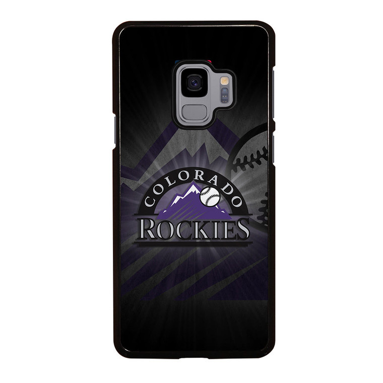 COLORADO ROCKIES BASEBALL LOGO Samsung Galaxy S9 Case Cover