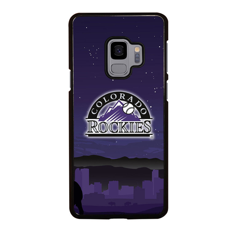 COLORADO ROCKIES BASEBALL ICON Samsung Galaxy S9 Case Cover