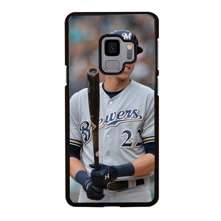 CHRISTIAN YELICH MILWAUKEE BREWERS 2 Samsung Galaxy S9 Case Cover