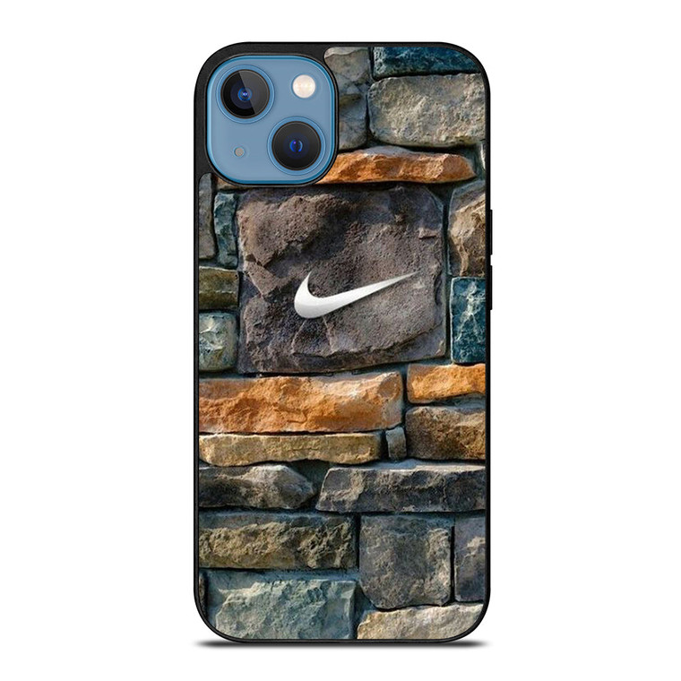NIKE BRICK WALL iPhone 13 Case Cover