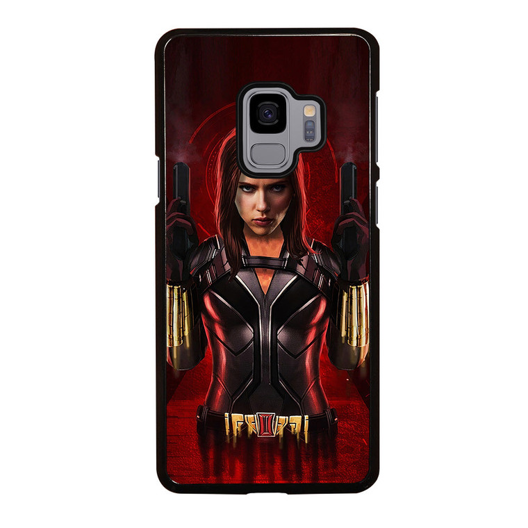 BLACK WIDOW SUPERHERO Samsung Galaxy S9 Case Cover