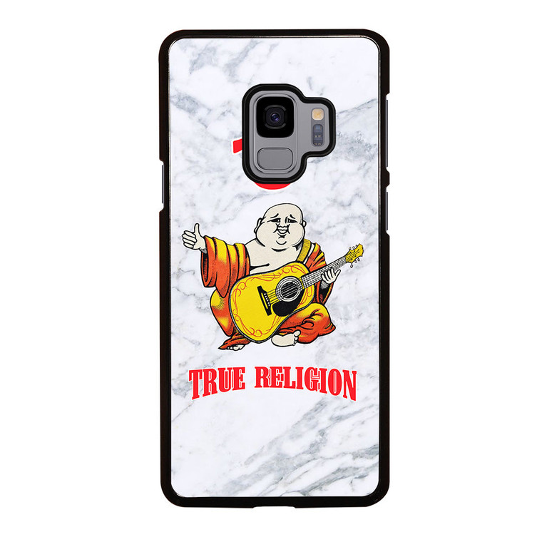 BIG BUDDHA TRUE RELIGION MARBLE Samsung Galaxy S9 Case Cover