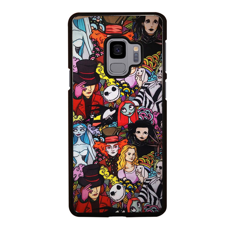 BEETLEJUICE TIM BURTON COLLAGE Samsung Galaxy S9 Case Cover