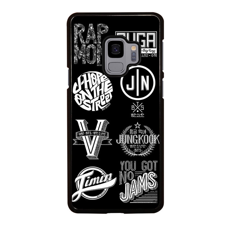 BANGTAN BOYS BTS KPOP LOGO Samsung Galaxy S9 Case Cover