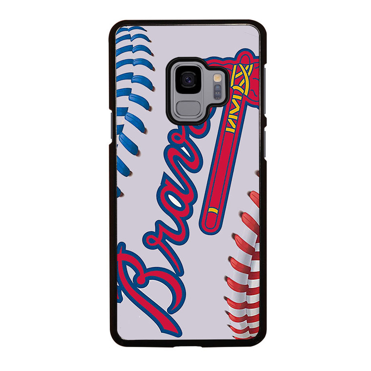 ATLANTA BRAVES BALL LOGO Samsung Galaxy S9 Case Cover ATLANTA BRAVES BALL LOGO Samsung Galaxy S9 Case Cover