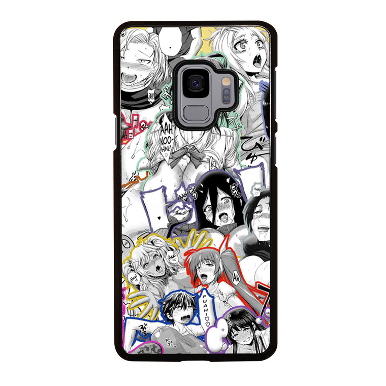 AHEGAO FACE ANIME 1 Samsung Galaxy S9 Case Cover