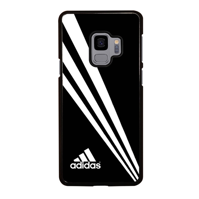 ADIDAS STRIPE BLACK Samsung Galaxy S9 Case Cover