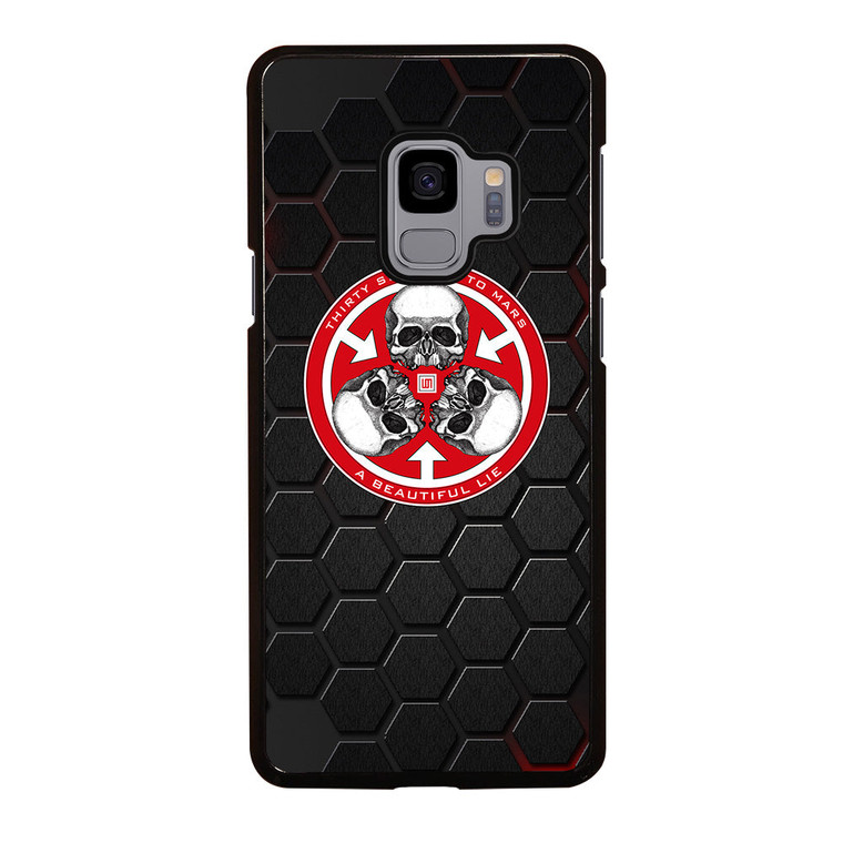 30 SECONDS TO MARS SKULL LOGO Samsung Galaxy S9 Case Cover