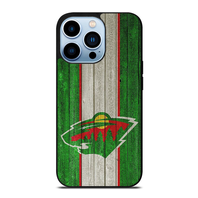 MINNESOTA WILD WOODEN iPhone 13 Pro Max Case Cover