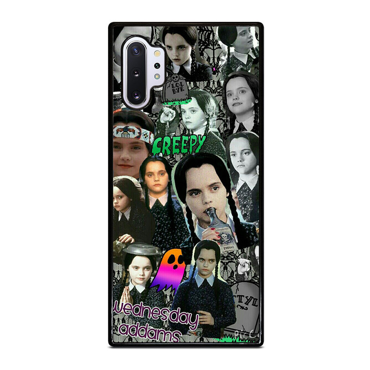 WEDNESDAY ADDAMS COLLAGE Samsung Galaxy Note 10 Plus Case Cover